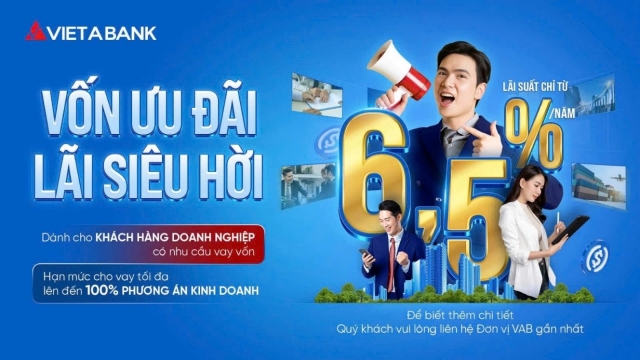 VietABank tung loạt giải pháp vốn ưu đãi: Đòn bẩy tài chính cho doanh nghiệp, hộ kinh doanh và người trẻ an cư