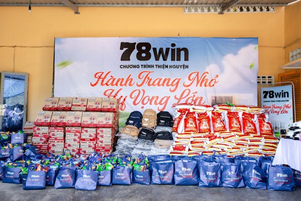 78win và con đường thiện nguyện: Mỗi bước chân là một nụ cười