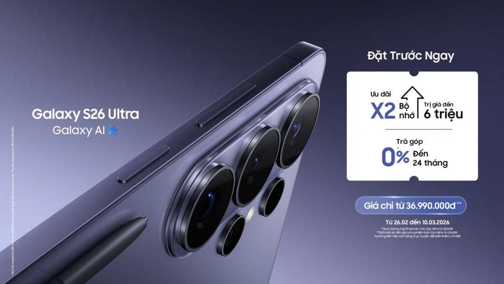 Samsung ra mắt Galaxy S26 series: Galaxy AI Phone trực quan nhất từ trước đến nay